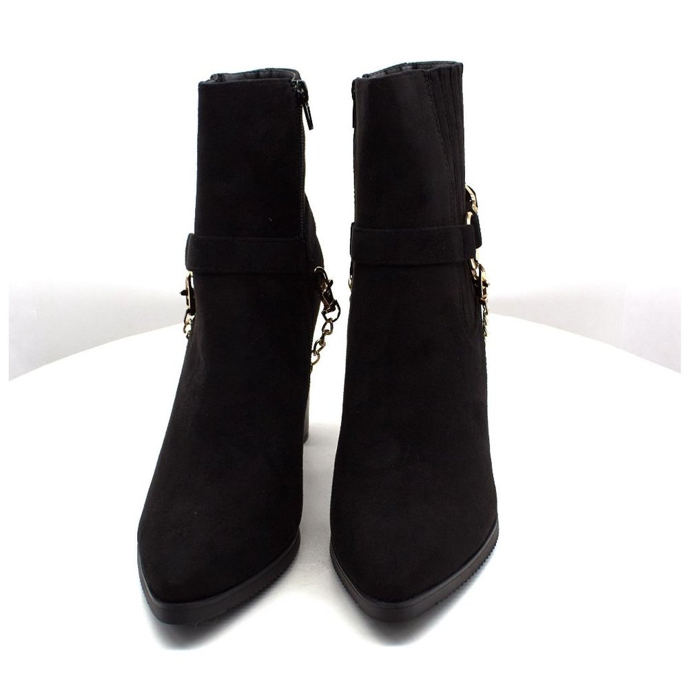 New York & Company Fallon Women's Heeled Ankle Boots - Picture 2 of 7